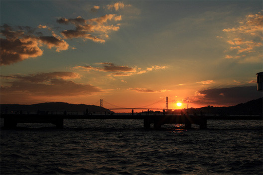 夕暮れ