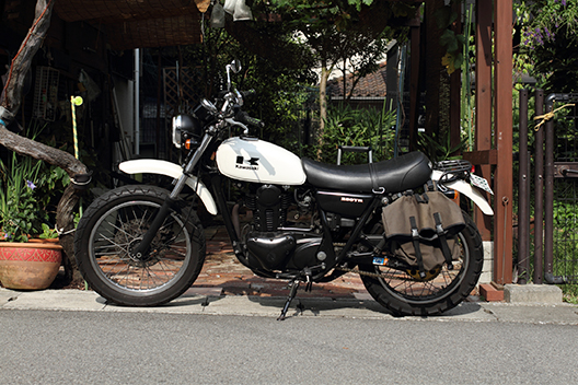 250TR ウィンカー交換