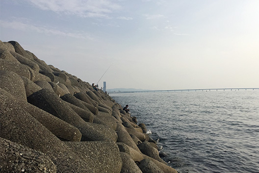 貝塚人口島