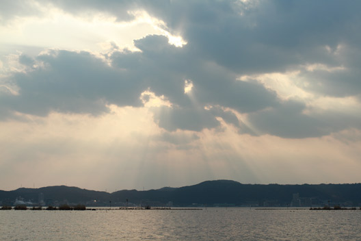 琵琶湖、初春の北山田いってきた。